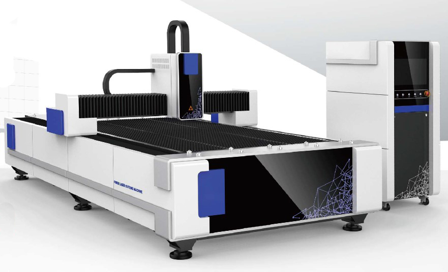 MÁY CẮT LASER FIBER 2 ĐỘNG CƠ KIỂU MỞ